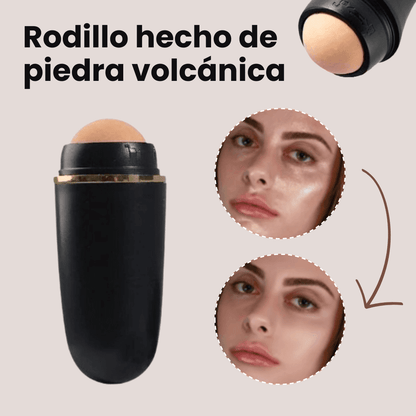 2x1 Rodillo absorbente facial - Elimina el brillo fácilmente